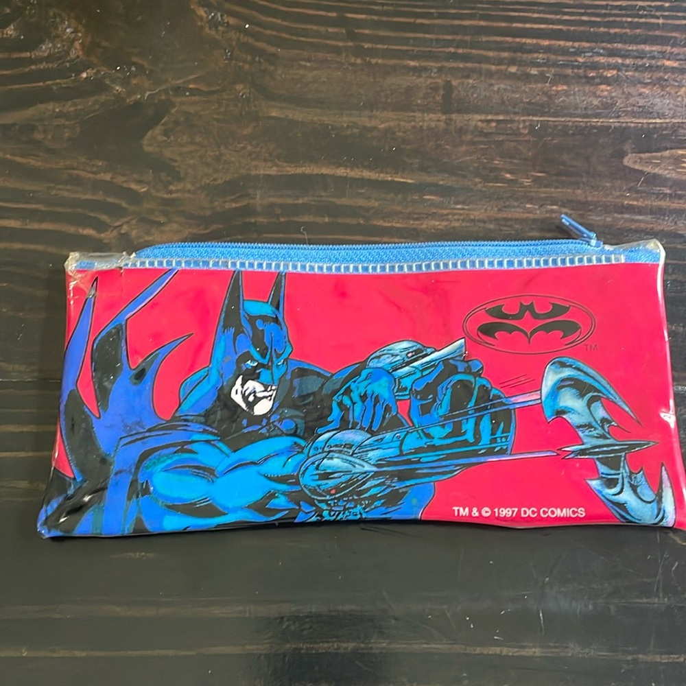 Vintage Batman pencil case